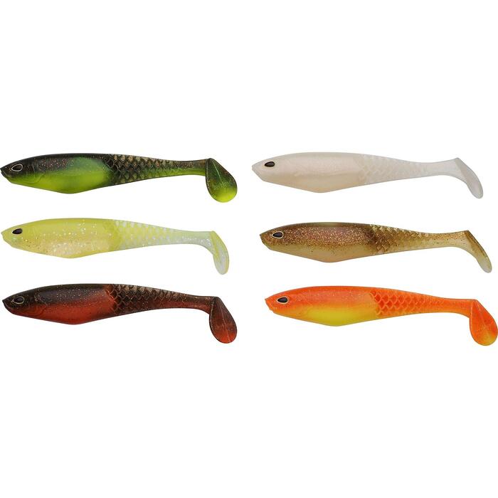 Berkley Cull Shad 10cm 6pcs Mixpack Darkwater
