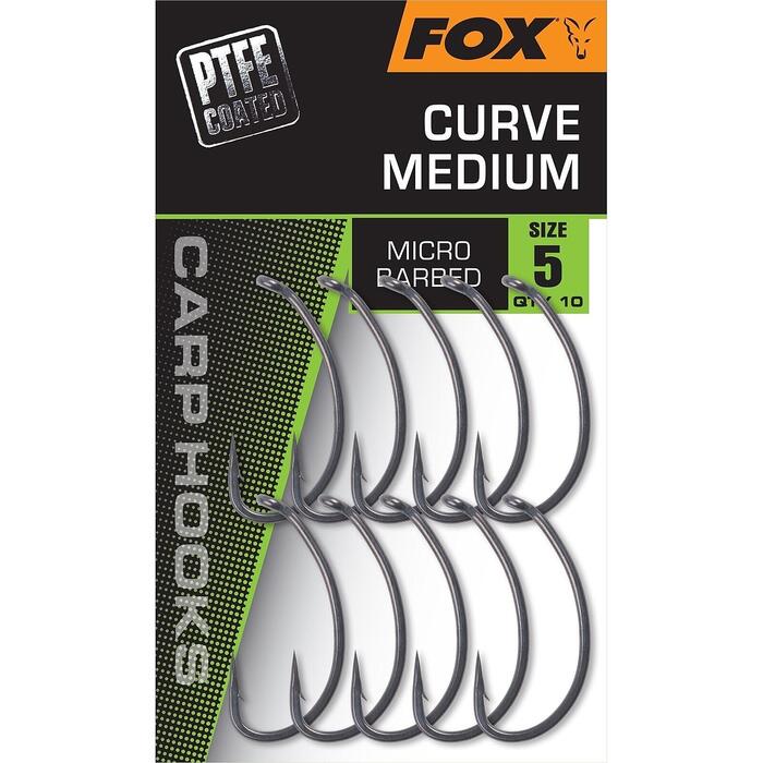 Fox Curve Shank Medium #8