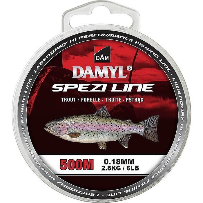 Dam Damyl Spezi Line Trout 500m 0.18mm