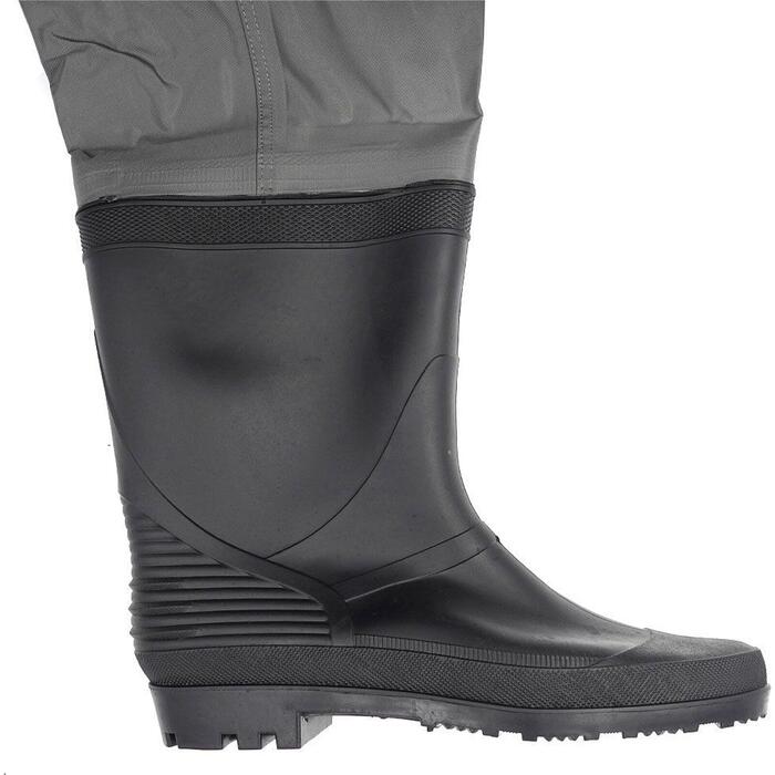 DAM Nylon Chest Waders 40/41 Light Grey