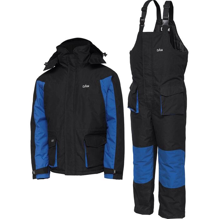 DAM O.T.T. Thermal Suit Black Night-Blue M