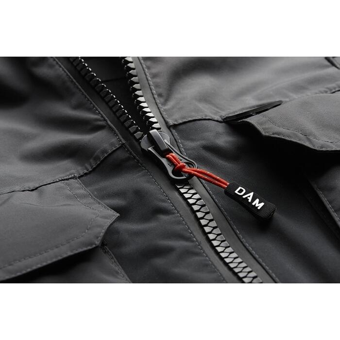 Dam Camovision Thermosuit Black Grey Xl