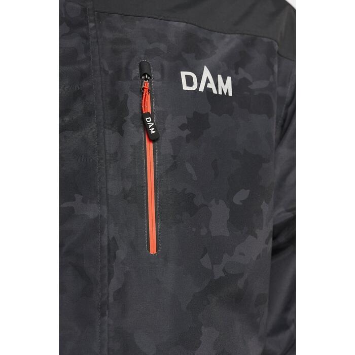 Dam Camovision Thermosuit Black Grey Xl