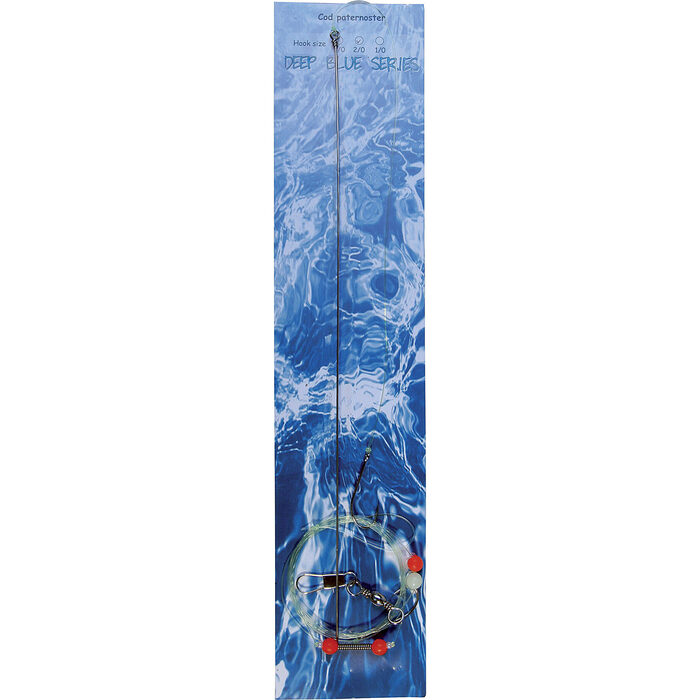 Deep Blue Kabeljauw Paternoster 2-Haaks H2-0