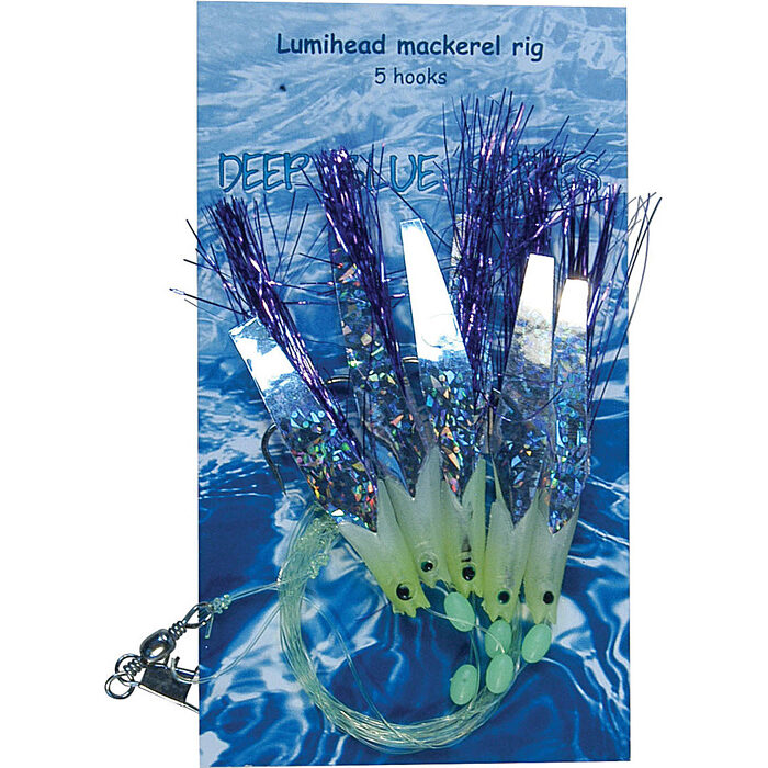 Deep Blue Lumihead Makreel Rig 5-Haaks H1-0