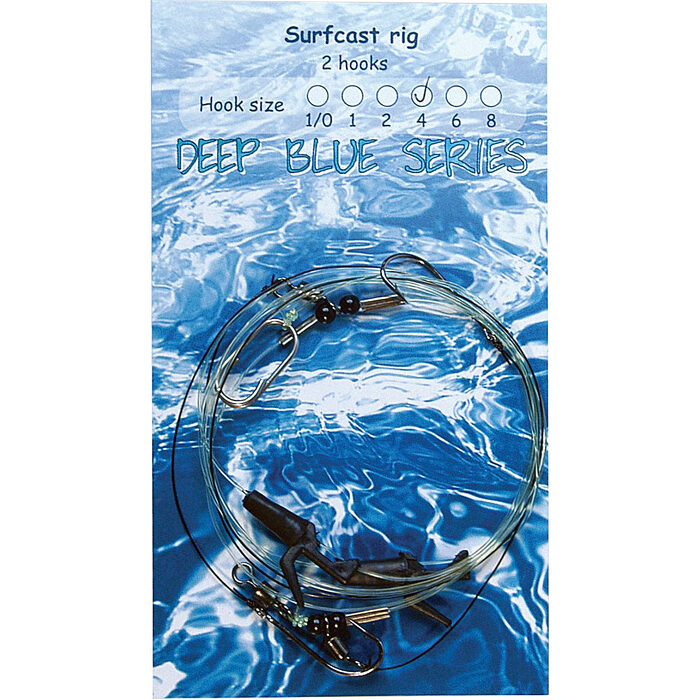 Deep Blue Surfcast Rig 2-Haaks H6