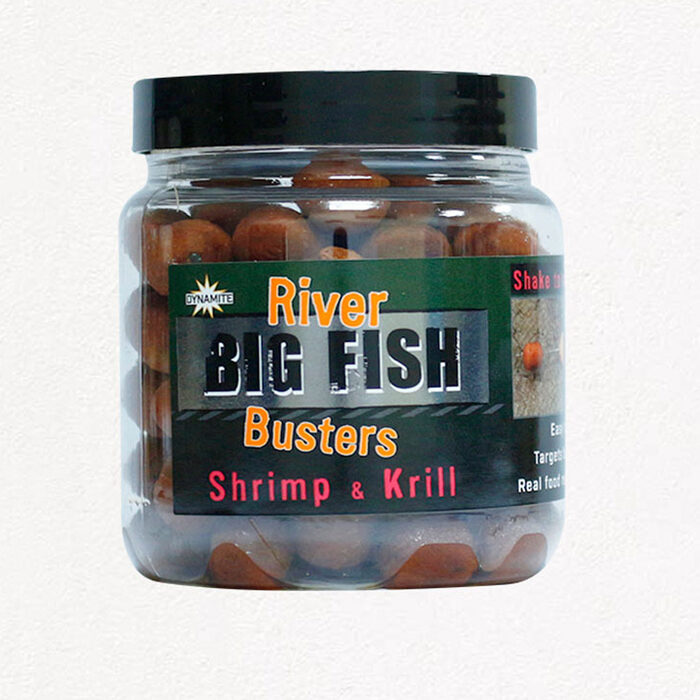 Dynamite Baits Big Fish River Buster Shrimp - Krill 120gr