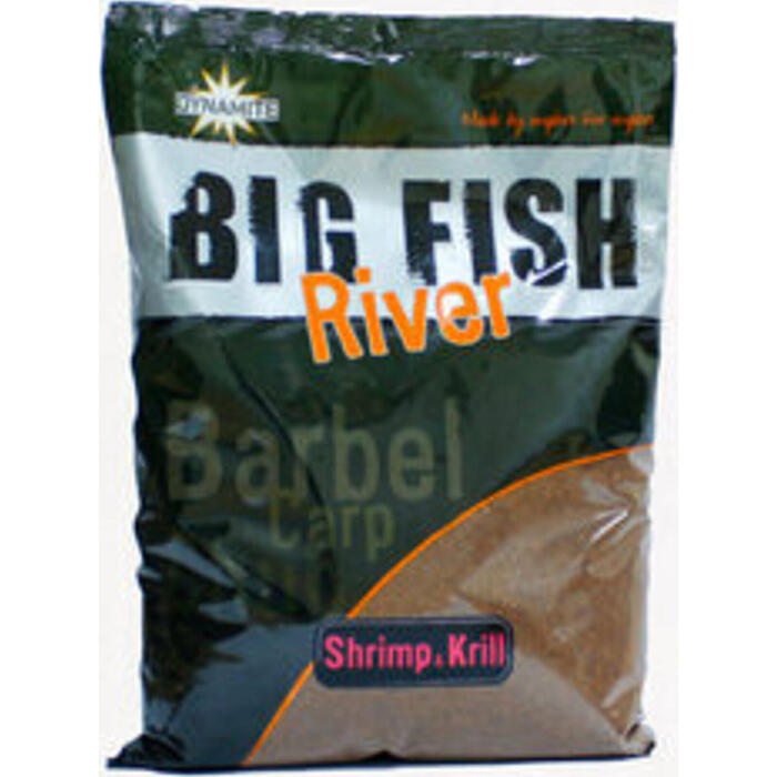 Dynamite Baits Big Fish River Groundbait Shrimp - Krill 1.8kg