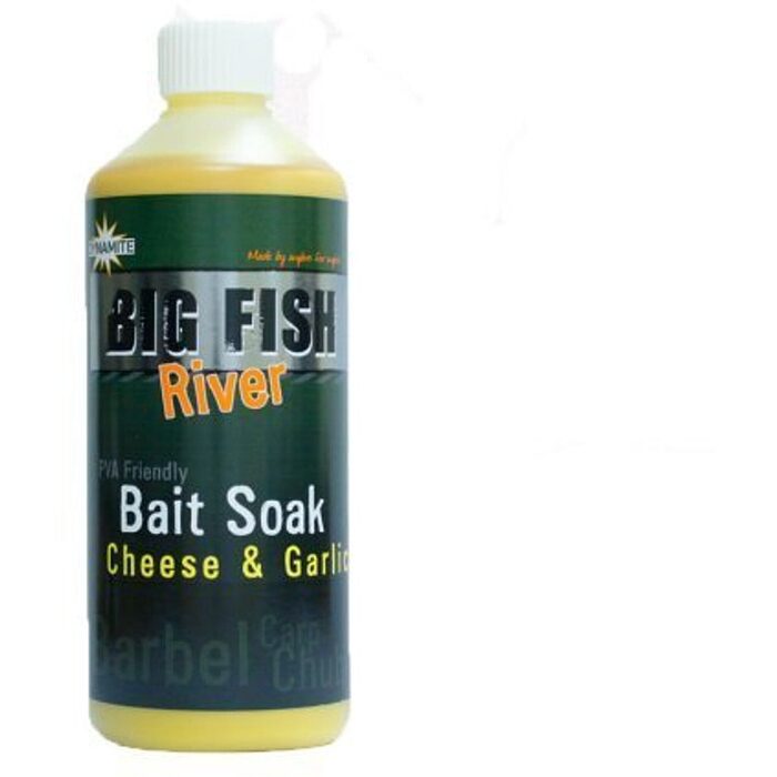 Dynamite Baits Big Fish River Liquid Boost Garlic - Chees 500ml