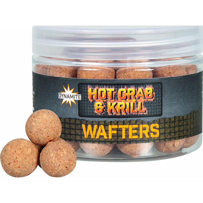 Dynamite Baits Hot Crab & Krill Wafter 15mm