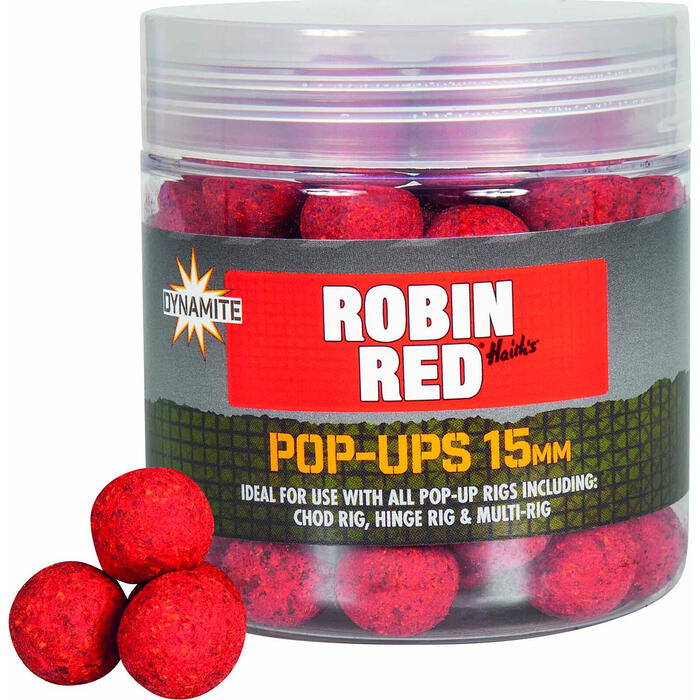 Dynamite Baits Robin Red Pop Ups 15mm