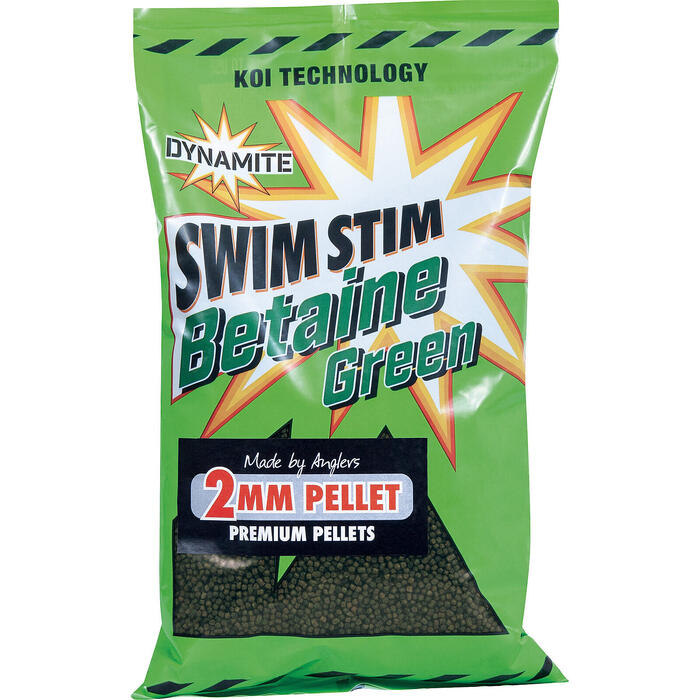 Dynamite Baits Swim Stim Betaine Green Pellets 2mm 900gr