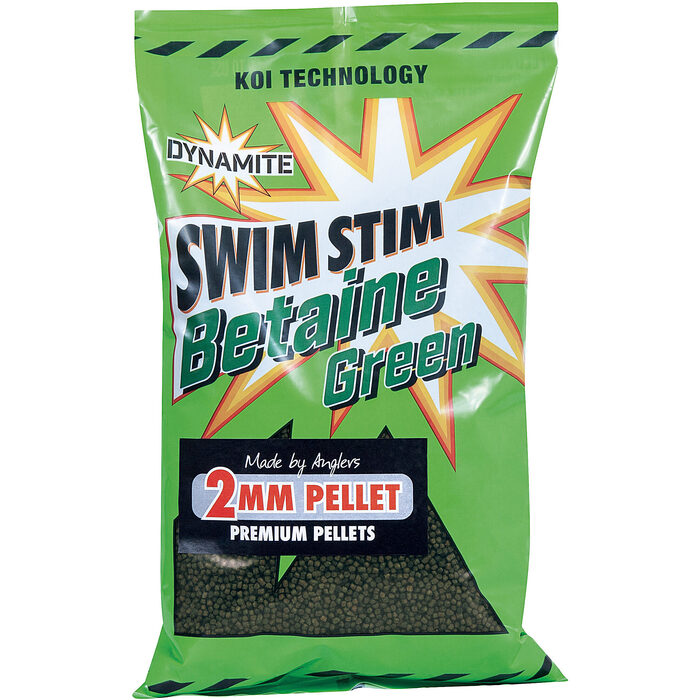 Dynamite Baits Swim Stim Betaine Green Pellets 6mm 900gr
