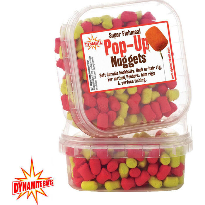 Dynamite Super Fishmeal Nuggets Pop-Up Red/Yellow