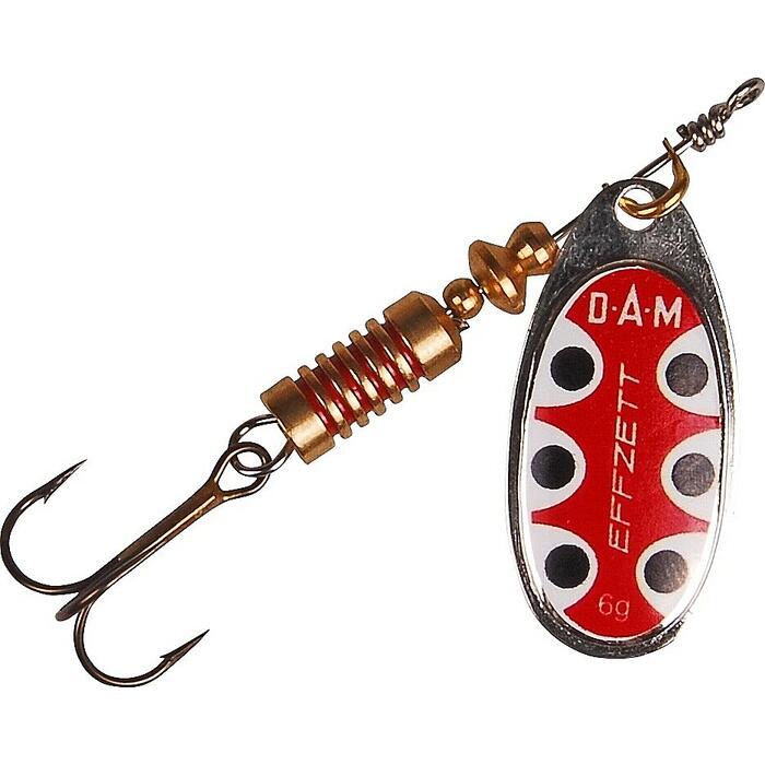 Effzett Standard Spinner 3gr Silver Black Dot