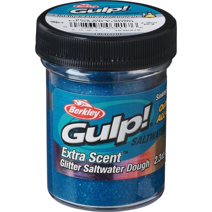Berkley Gulp! Dough Blue Silver Glitter