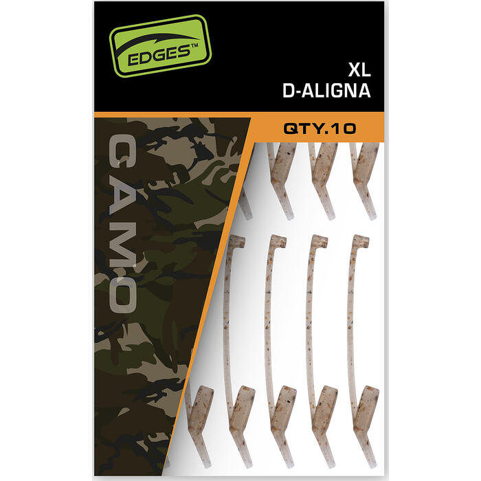Fox Edges Camo D-Aligna XL 10 stuks