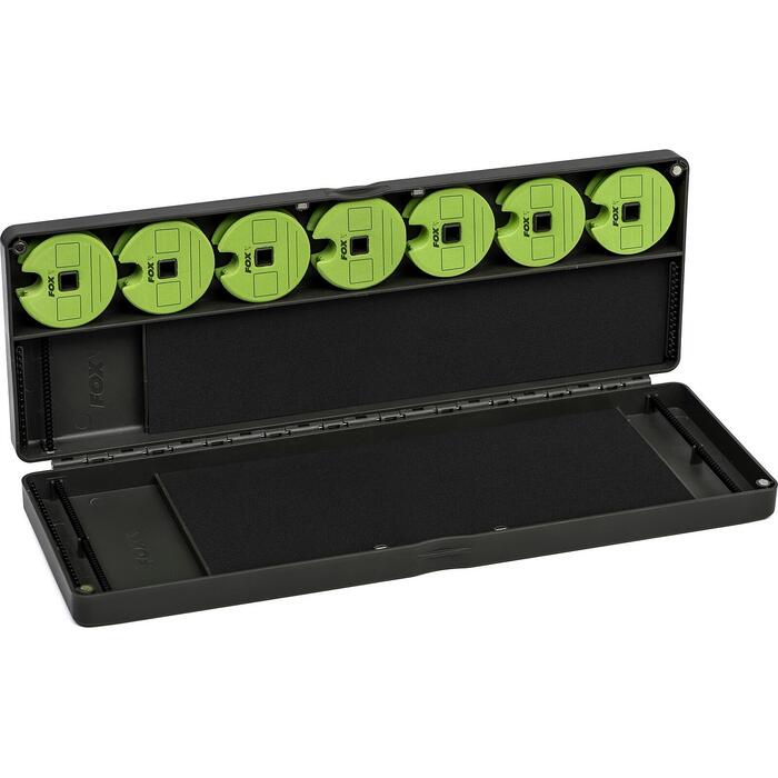 Fox Edges Rig Box Large Rig and Disc inc 50 pins / 7 discs