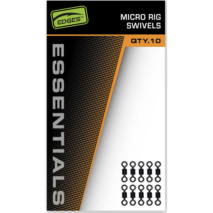 Fox Edges Micro Rig Swivels x 10