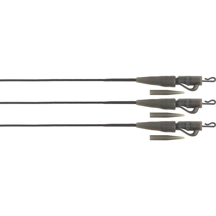 Fox Edges Naturals Leadcore Lead Clip Leaders 50lb 3pcs