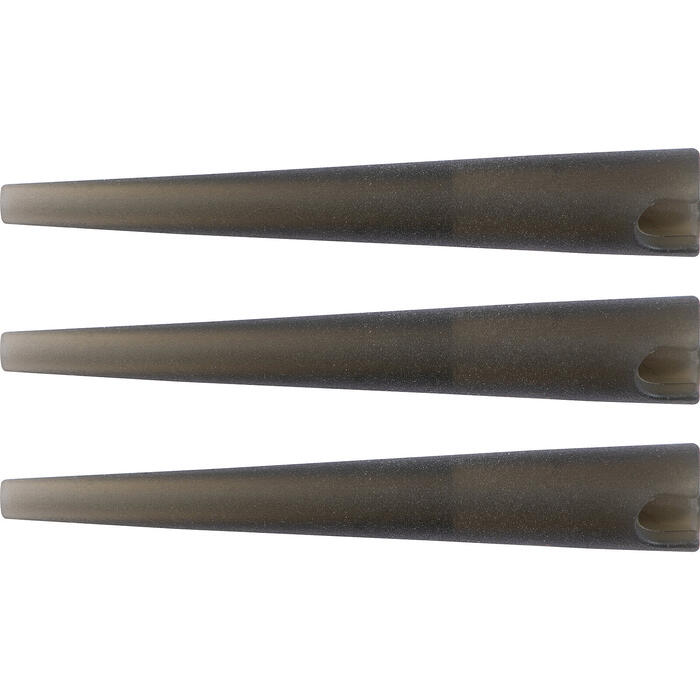 Fox Edges Naturals Tail Rubbers Lead Clip 10 stuks