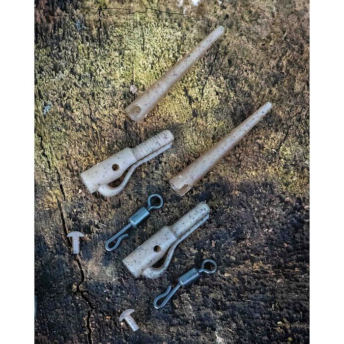 Fox Edges Naturals Lead Clip Kit Slik 5pcs