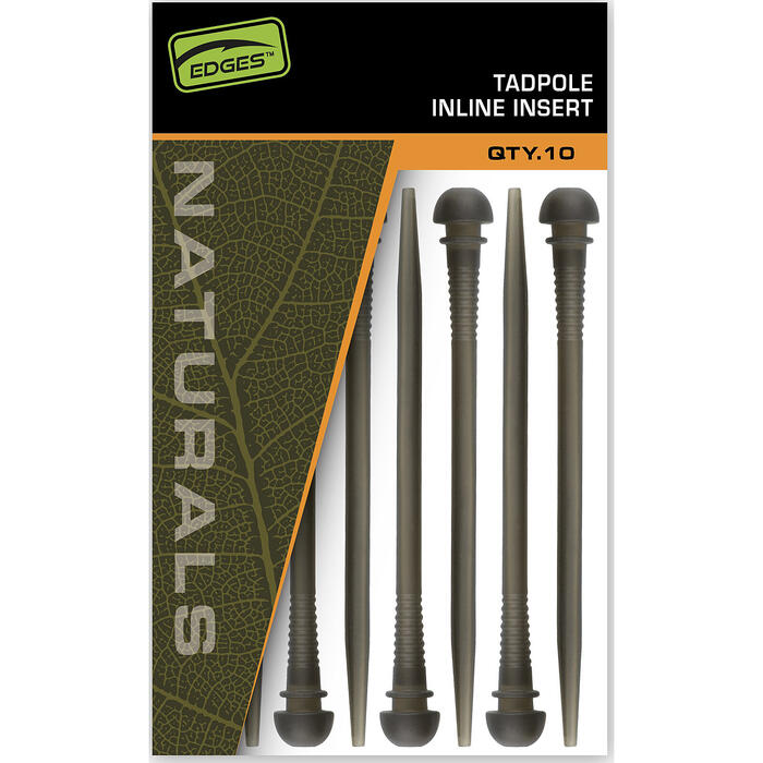 Fox Edges Naturals Tadpole Inline Insert 10 stuks