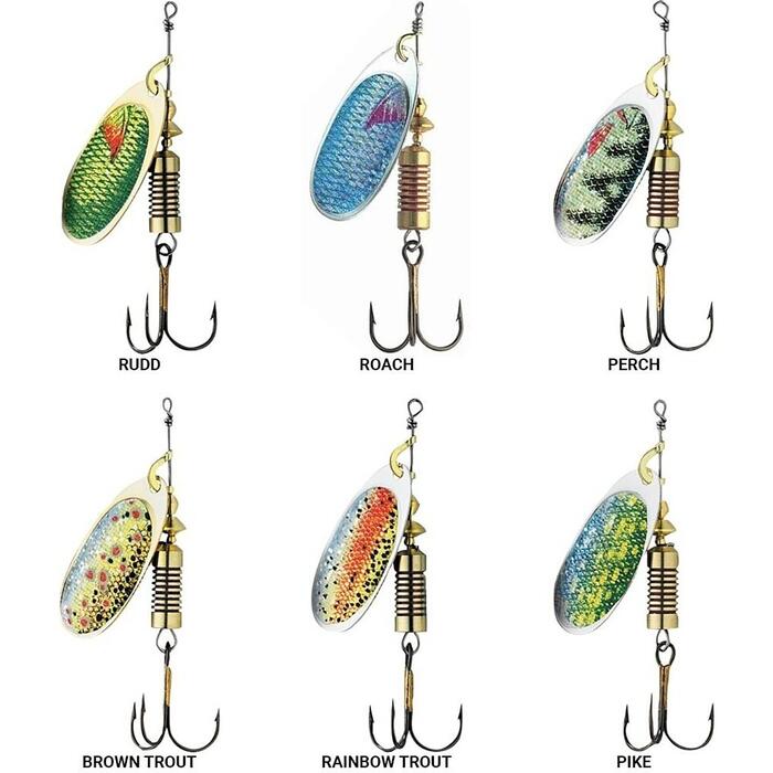 Effzett Nature 3D Spinner 12gr Rudd