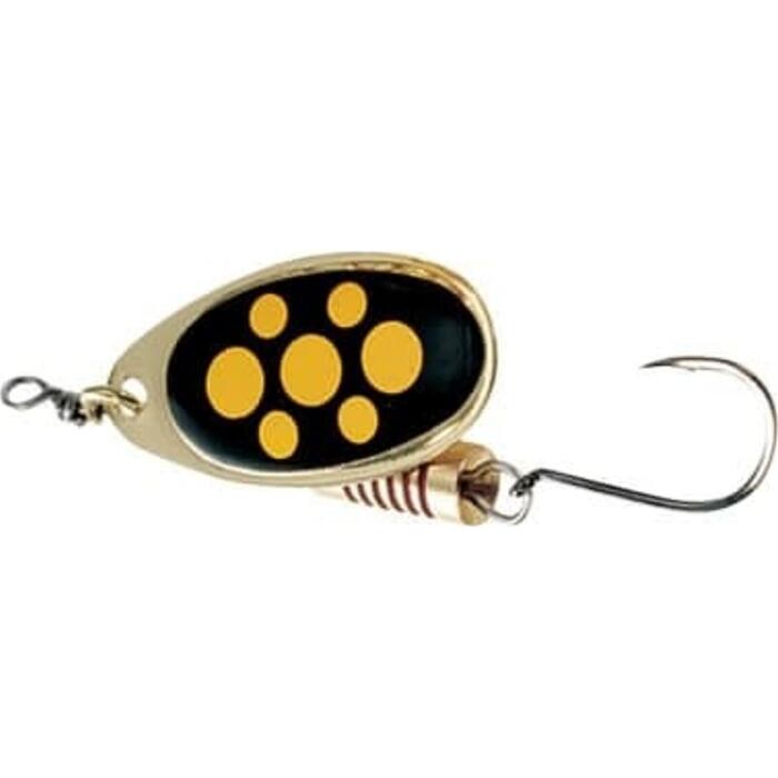 Effzett Spinner With Single Hook 3gr Blacky