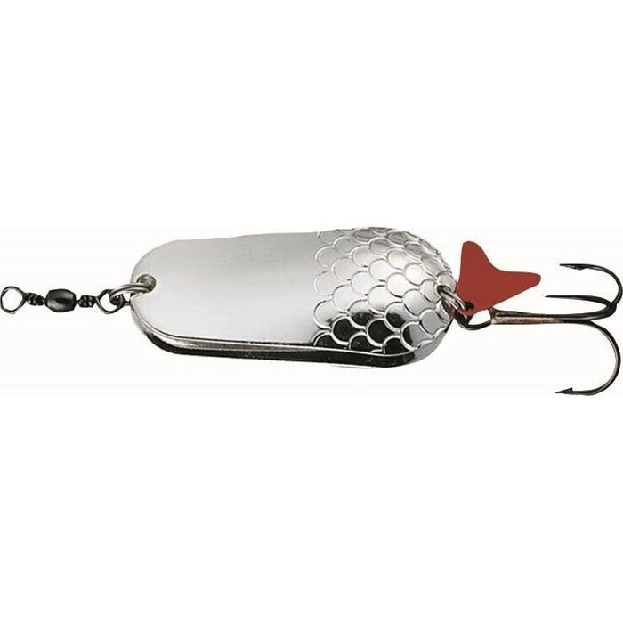 Effzett Twin Spoon 5.5cm 22gr Silver/Silver