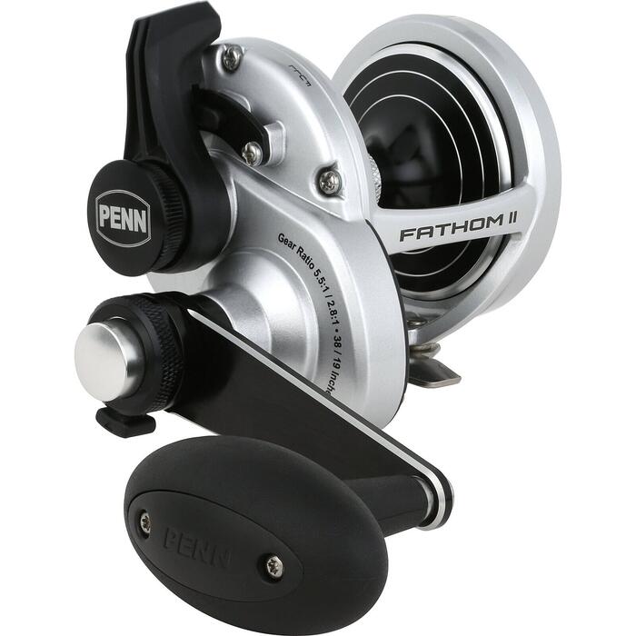 Penn Fathom II Lever Drag 2 Speed 40N LH