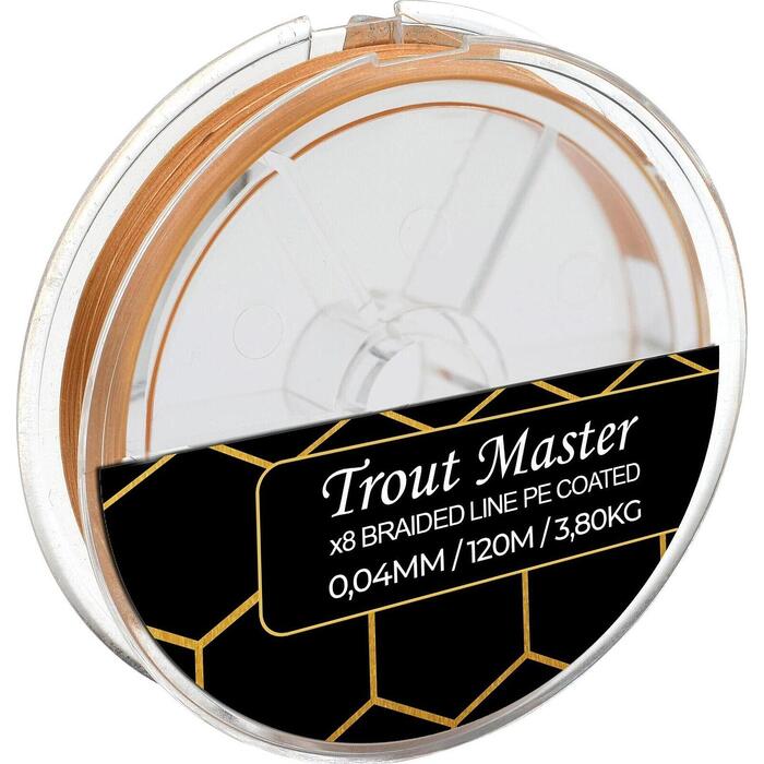 Trout Master Fine Gold 8Braid 0,10mm