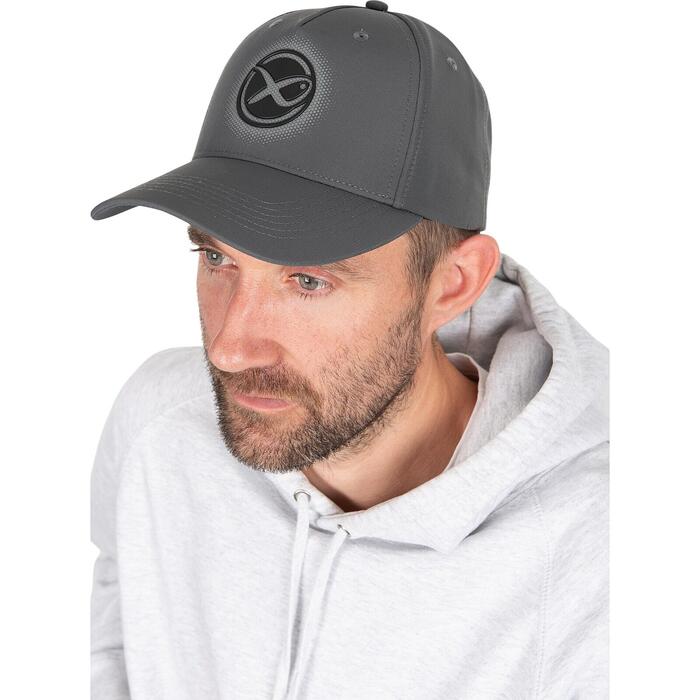 Matrix Faded Print Cap Dark Grey