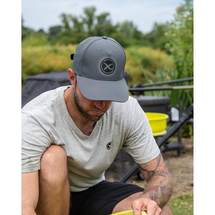 Matrix Faded Print Cap Dark Grey