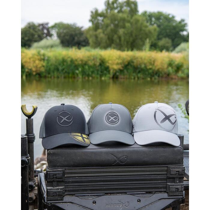 Matrix Faded Print Cap Dark Grey