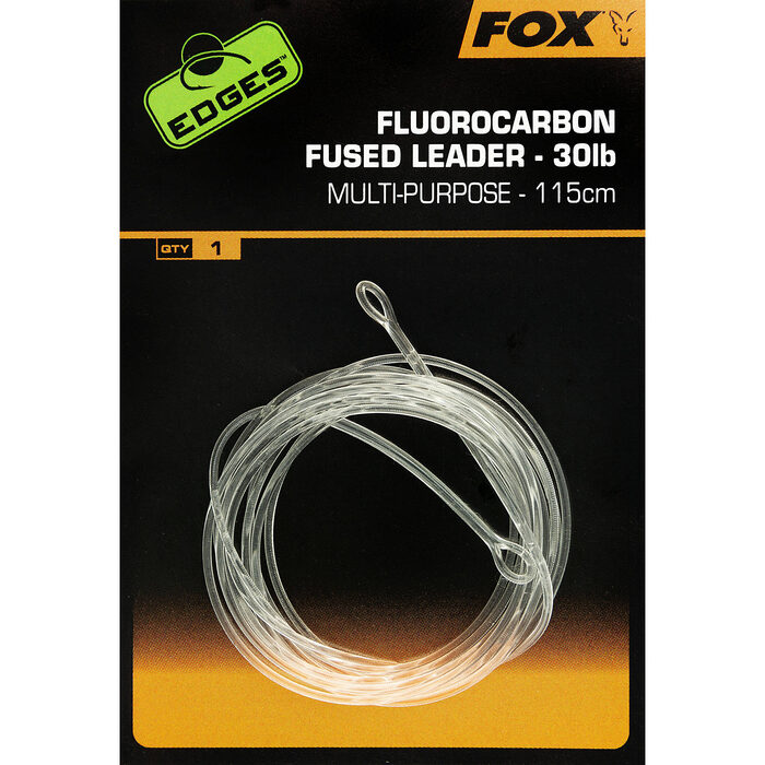 Fox Fluorocarbon Fused Leader 115cm 30lb