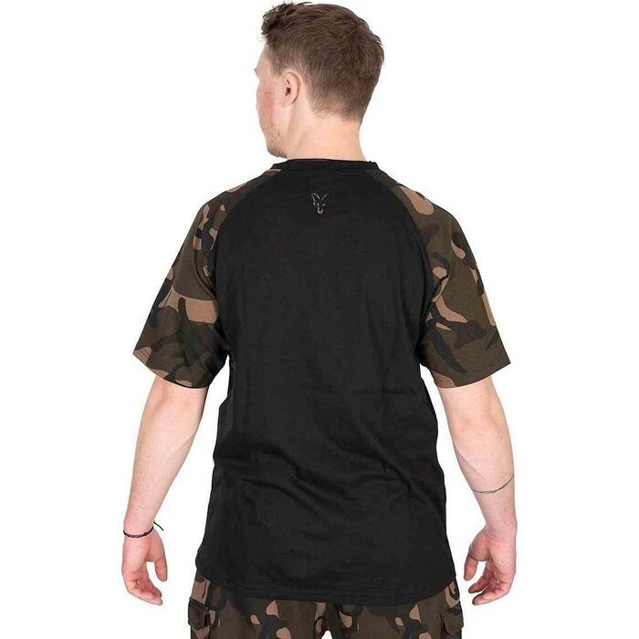 Fox Black / Camo Logo T-Shirt M