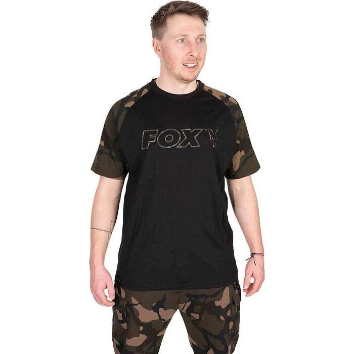 Fox Black / Camo Logo T-Shirt M
