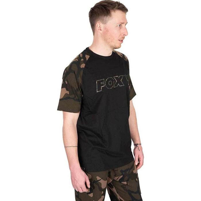 Fox Black / Camo Logo T-Shirt XL