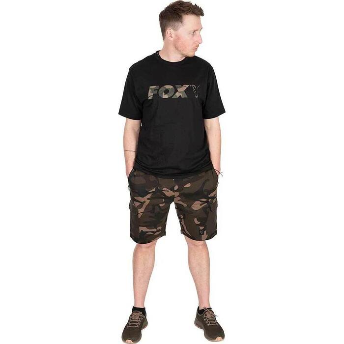 Fox Black / Camo Logo T-Shirt XXXL