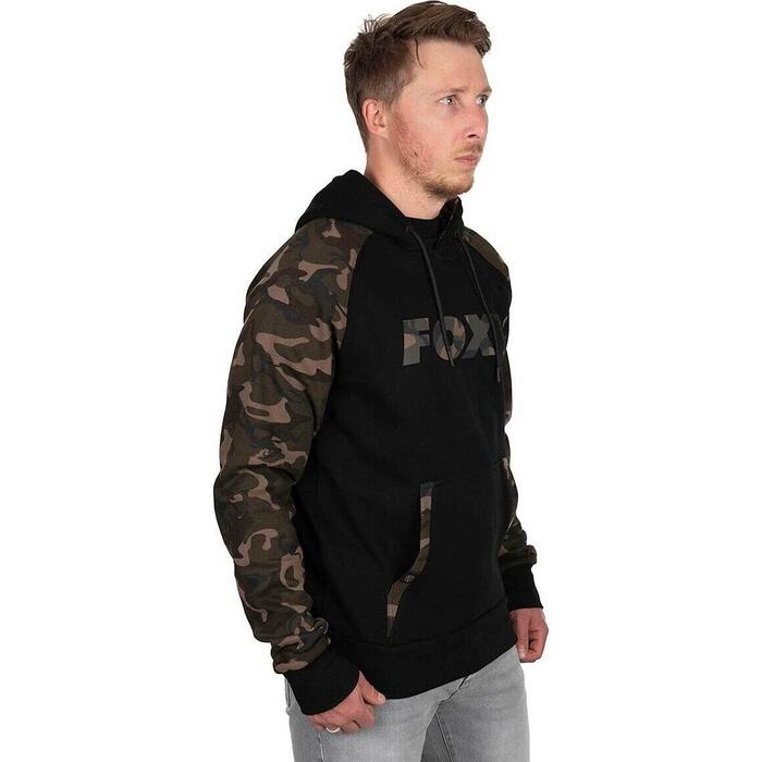 Fox Black Camo Raglan Hoodie Xxxl