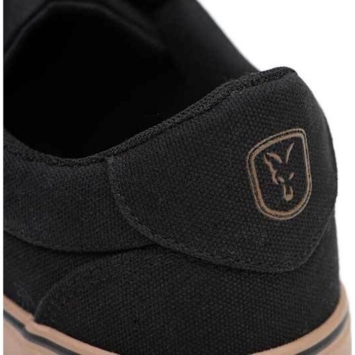 Fox Black Canvas Shoe 44