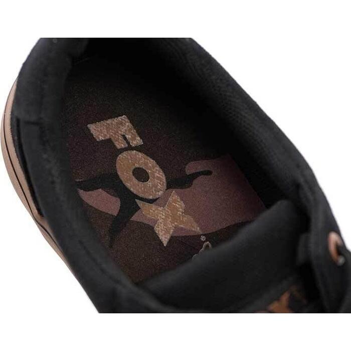 Fox Black Canvas Shoe 44