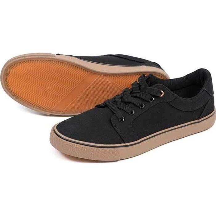Fox Black Canvas Shoe 44
