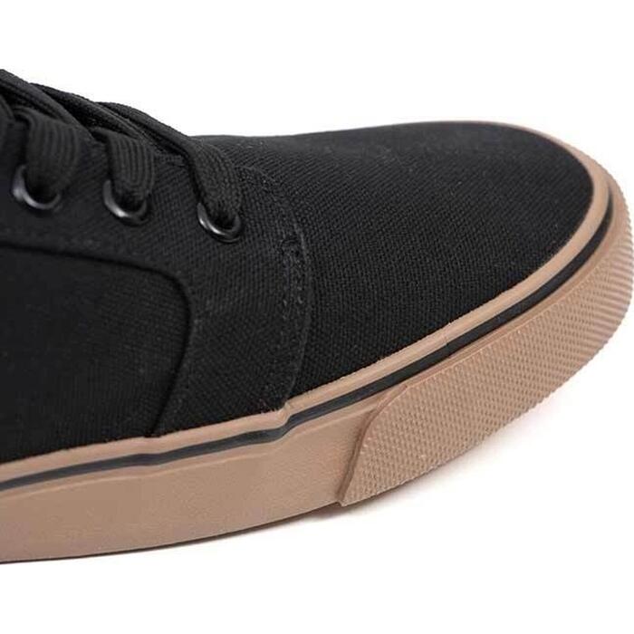 Fox Black Canvas Shoe 44
