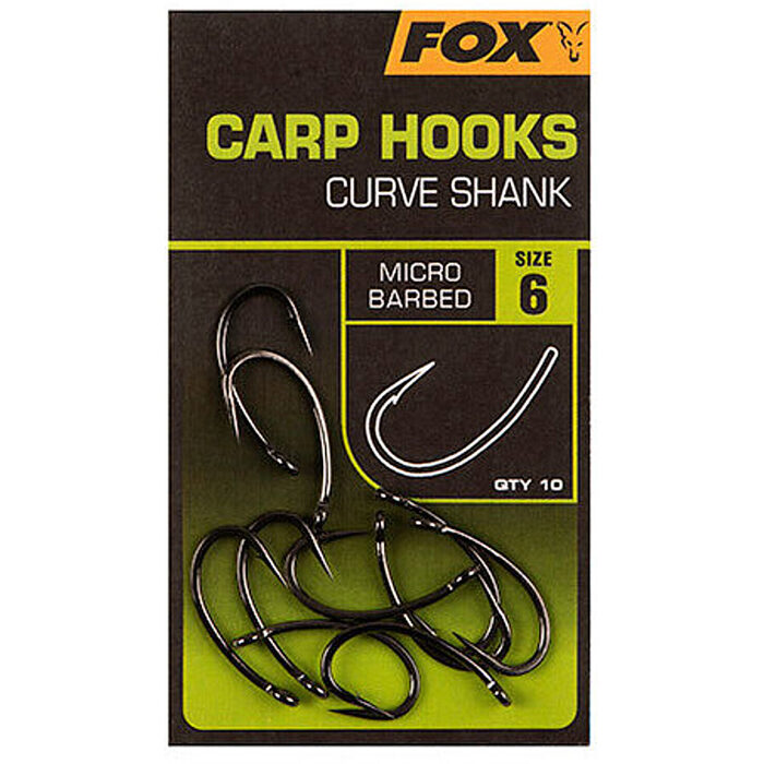 Fox Carp Hooks Curve Shank H8