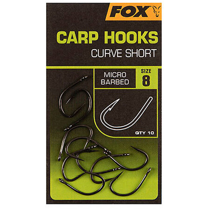 Fox Carp Hooks Curve Shank Short H2
