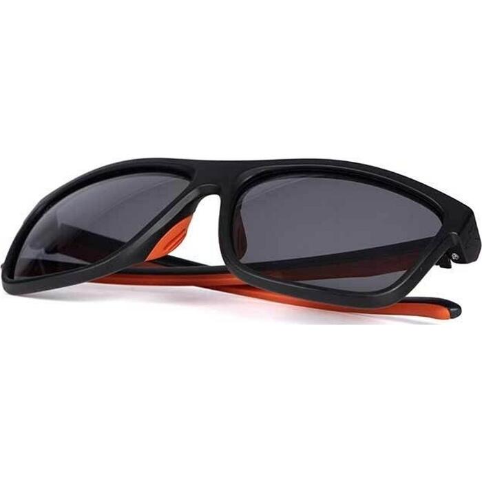 Fox Collection Shades Black Orange - Brown Lense