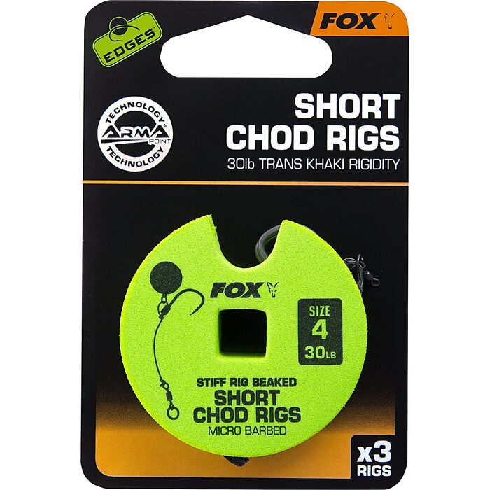 Fox Edge Short stiff Chod Rig H04 30lb