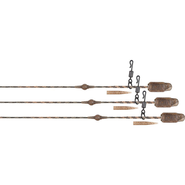 Fox Edges Camo Heli-Clip Rigs 30lb Submerge